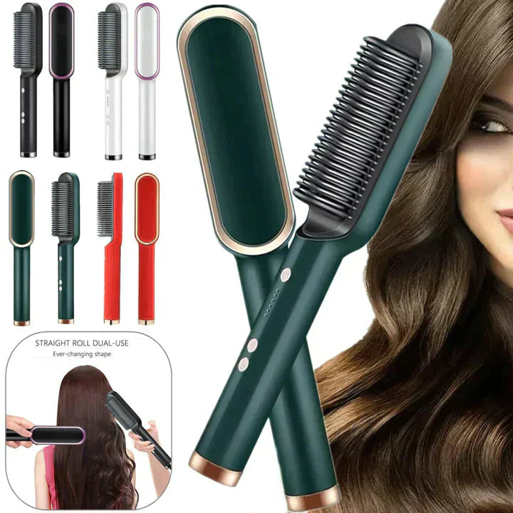 2 IN 1 HAIR STRAIGHTENER COMB