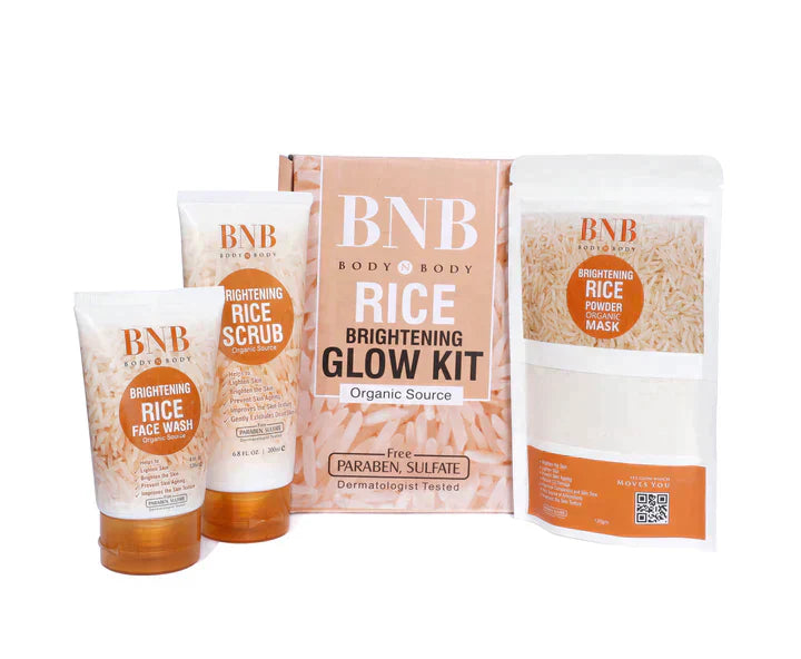 BnB Rice Extract Bright & Glow Kit